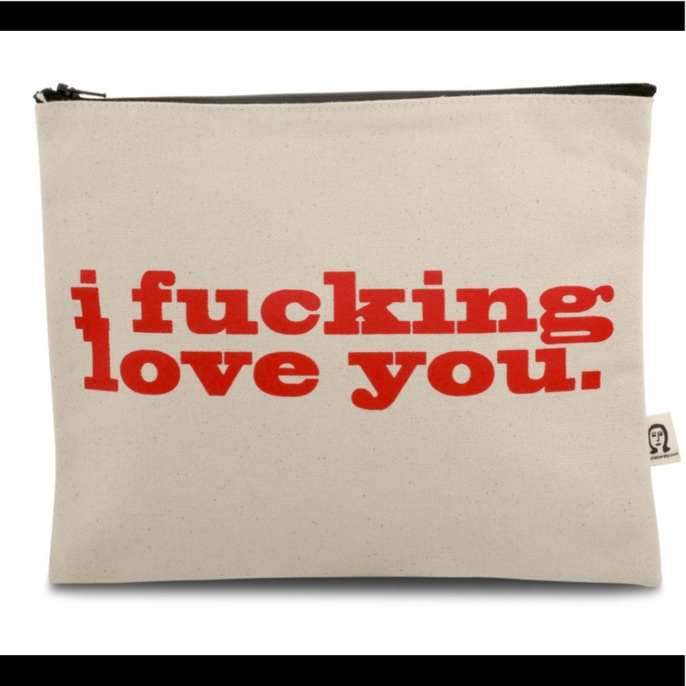 Handmade canvas pouch